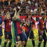 Le Barça savoure sa 32e Coupe du Roi KEYSTONE/EPA/Julio Munoz